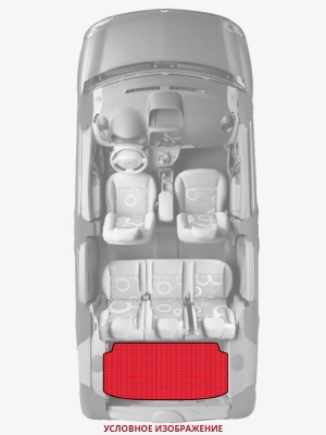ЭВА коврики «Queen Lux» багажник для Pontiac G8